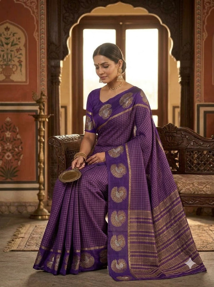 Legacy of Elegance Viscose Crepe Silk Saree