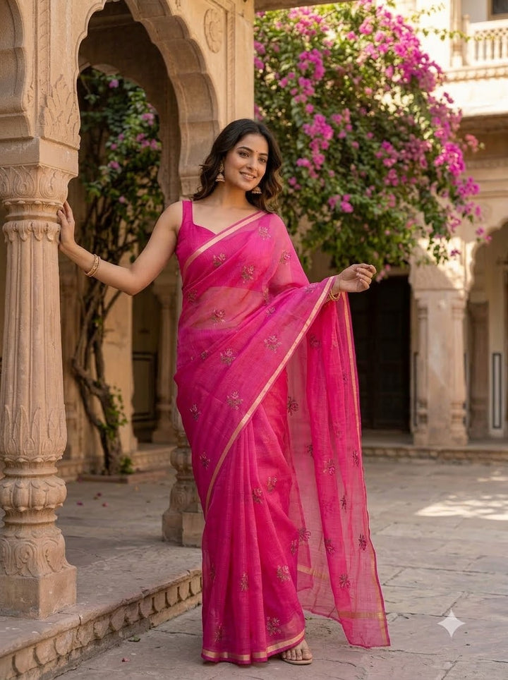 Rang-e-Mohabbat Dola Silk Saree
