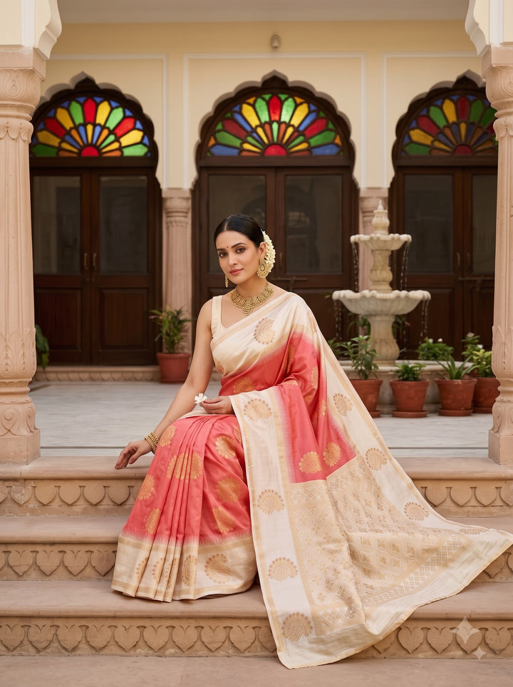 Vivienne Luxe Designer Banarasi Silk Saree