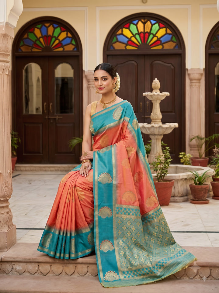 Vivienne Luxe Designer Banarasi Silk Saree
