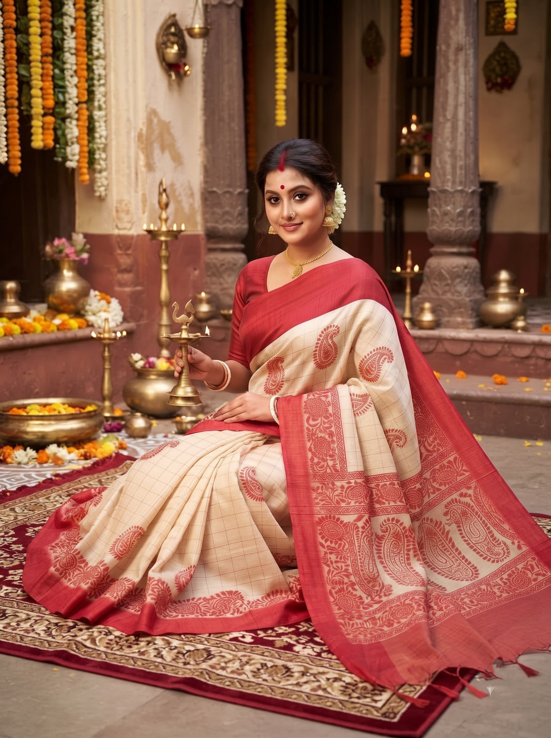 Sucharita -Semi Tussar Silk Saree