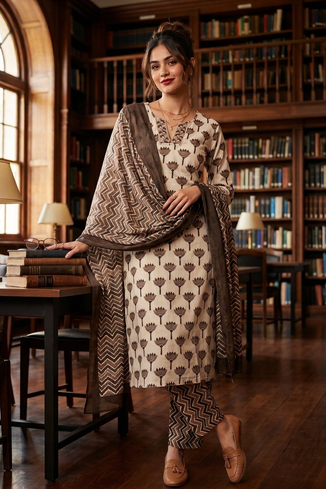 Design To Impress - Cotton Kurti Set