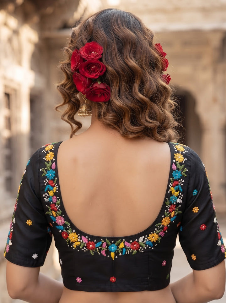 Forever Enchanted – Handstitched Designer Blouse