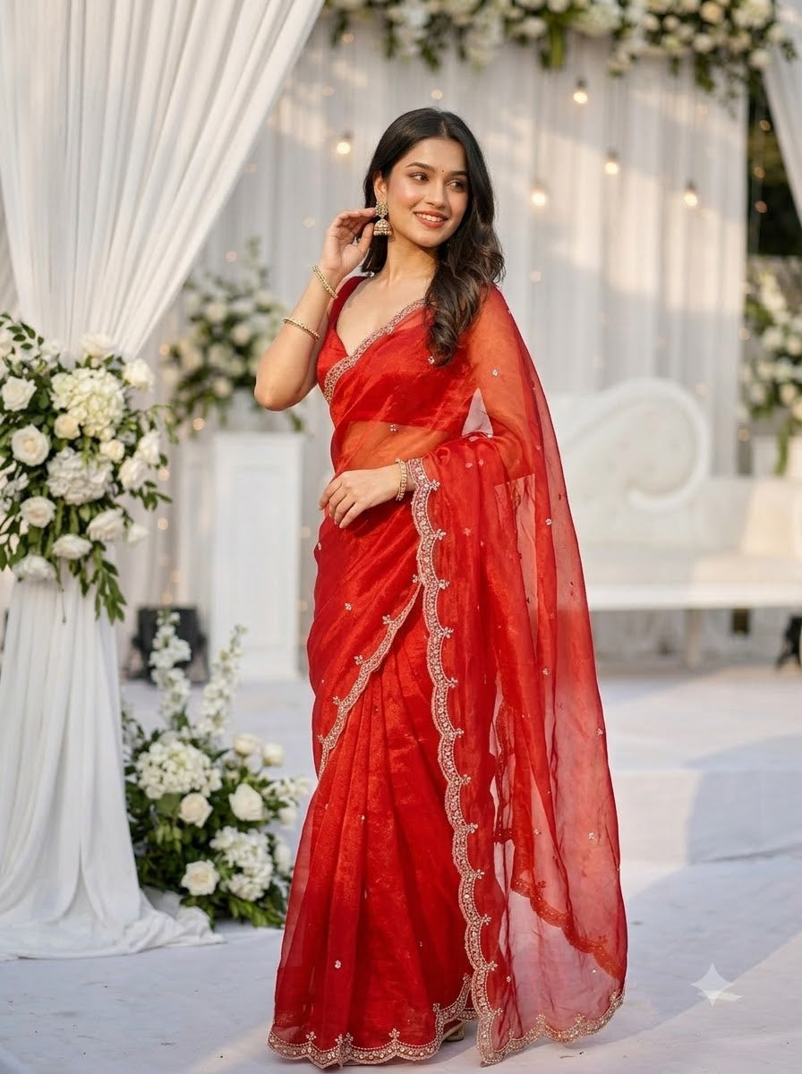 Heartfelt Grace Fancy Silk Saree