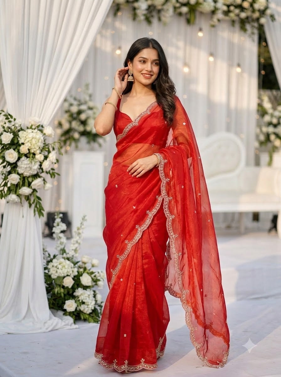 Heartfelt Grace Fancy Silk Saree