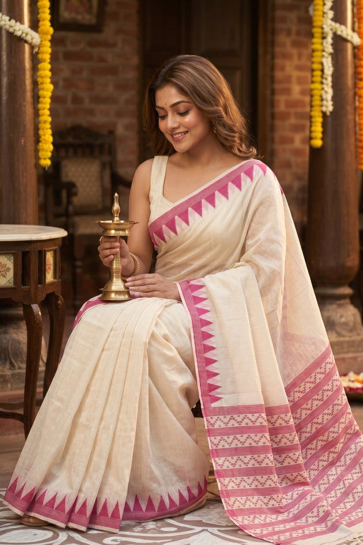 Rangamaya Dhakai Jamdani  Saree