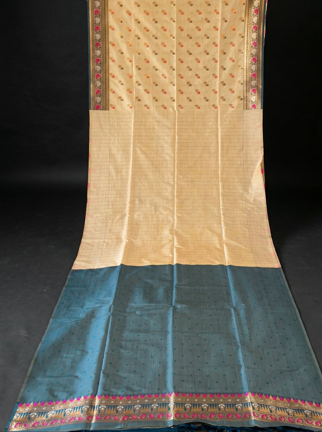 Zarika Semi Tussar Silk Saree