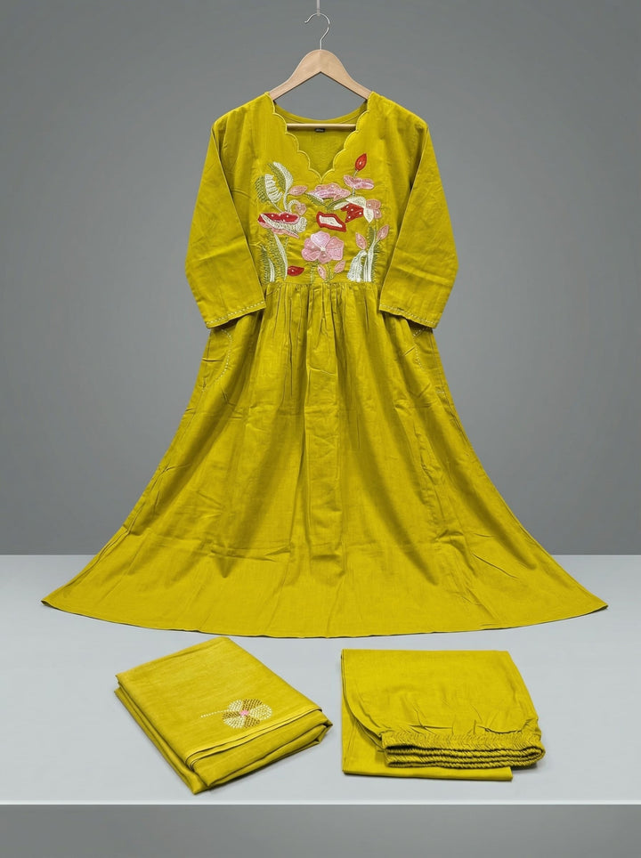 Summer Bliss Pure Cotton Suit Set