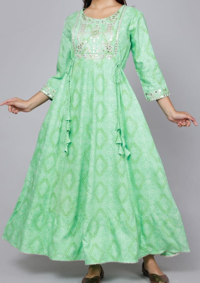 Jaipuri Gown