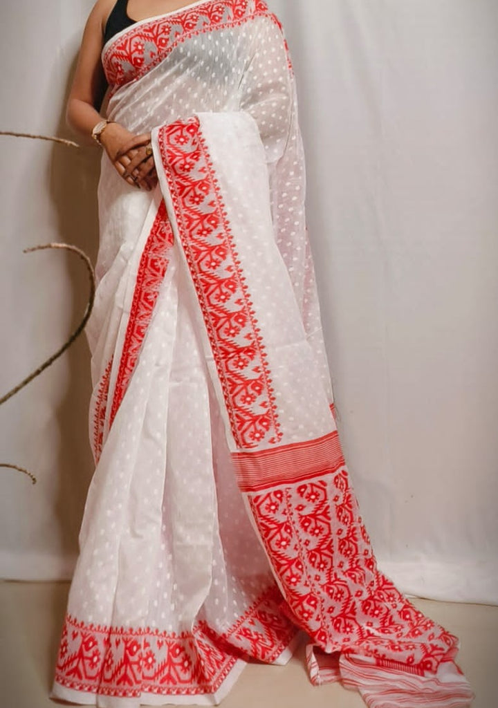 Dhakai Jamdani Saree