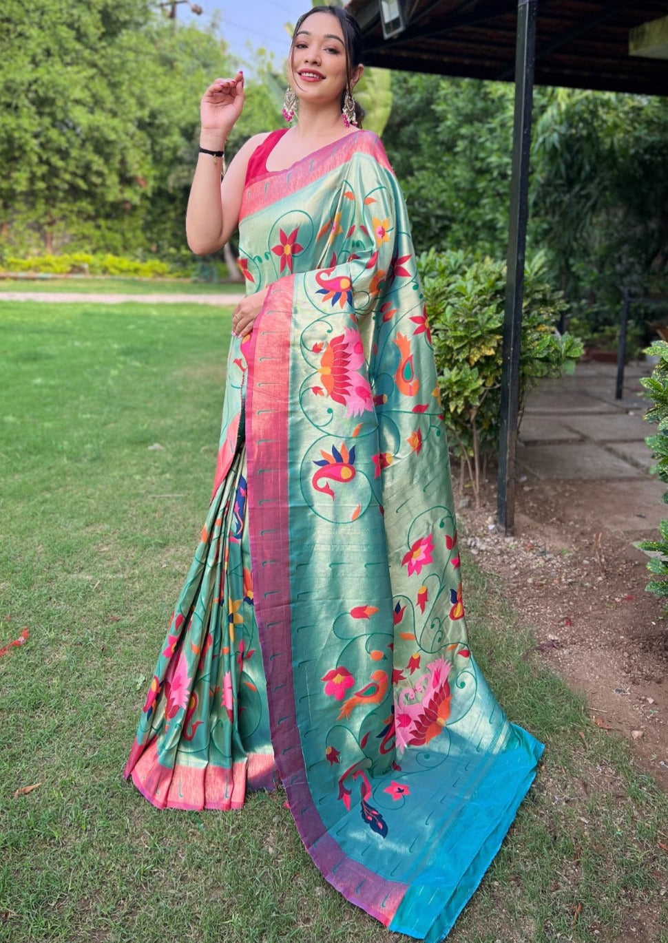 Pushkar - A Luxurious Paithani Saree