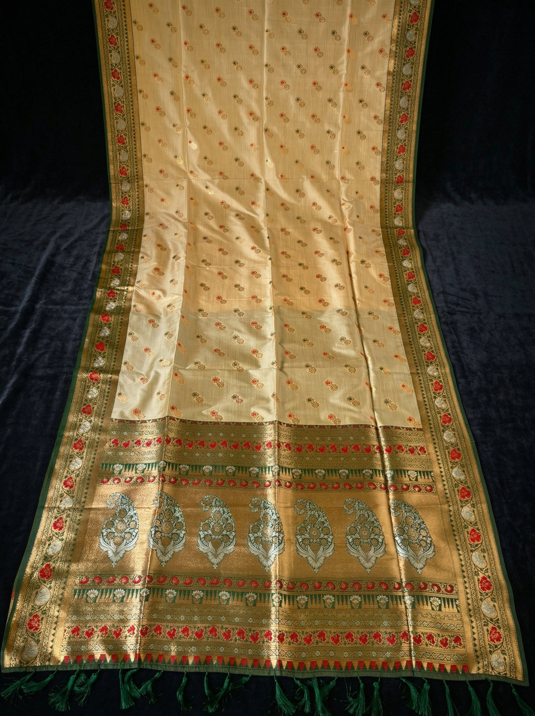 Zarika Semi Tussar Silk Saree
