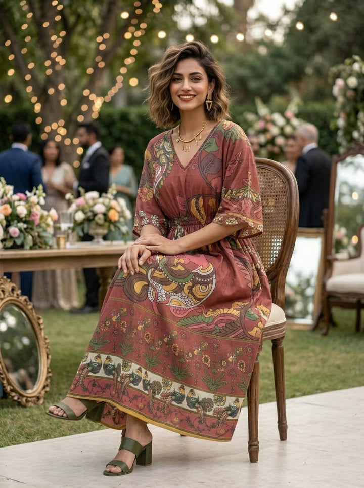 The Nostalgic Flora Kaftan