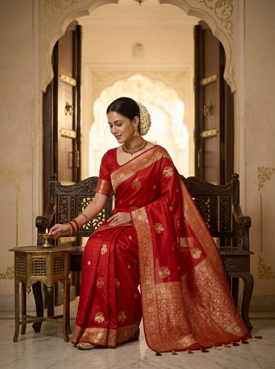 Rusmira Elegance Fancy Silk Saree