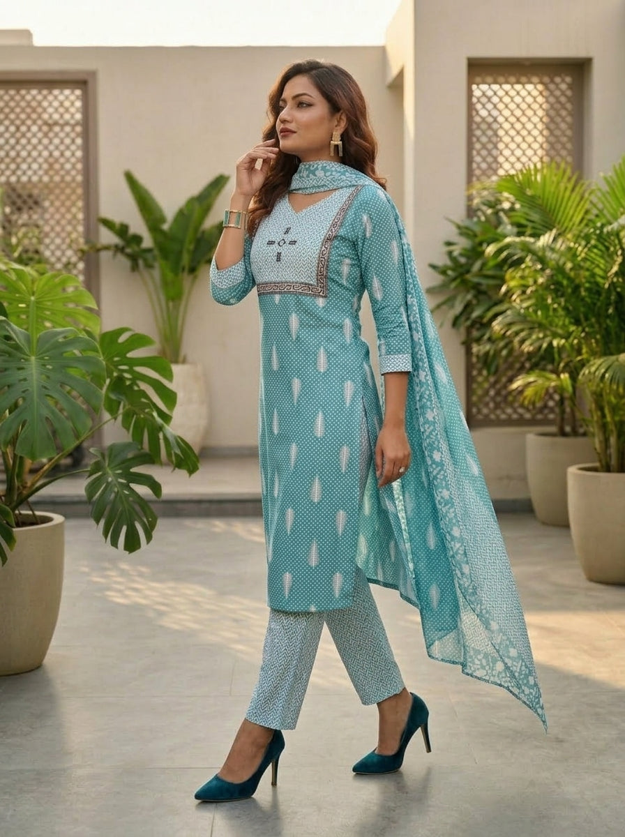 OMG Ethnic Slay- Suit Set