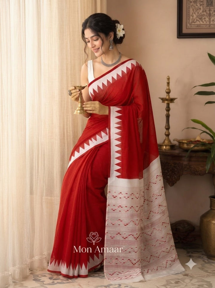Rangamaya  Jamdani  Saree