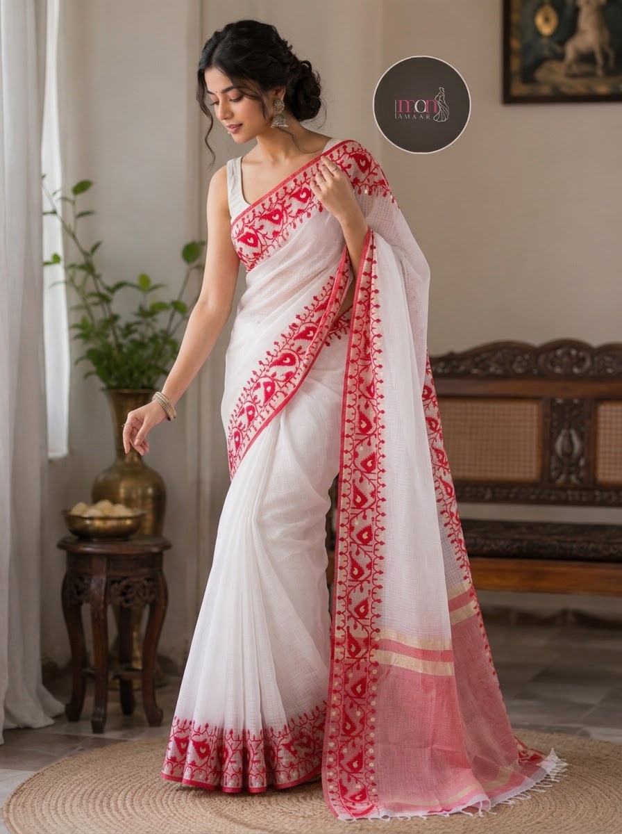 Kankabati Premium Kota Jamdani Saree