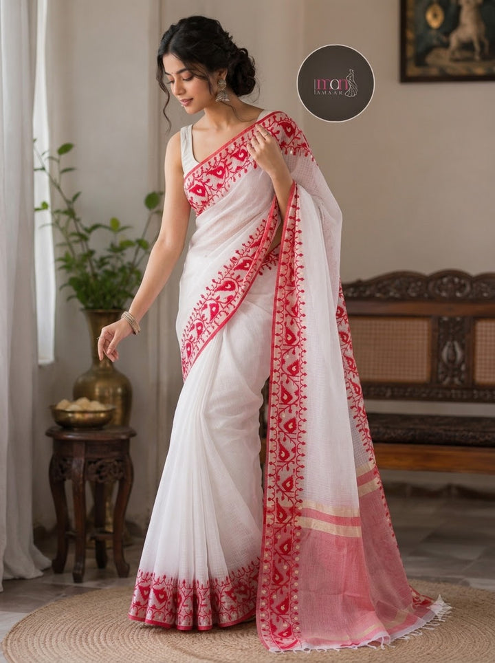 Kankabati Premium Kota Jamdani Saree