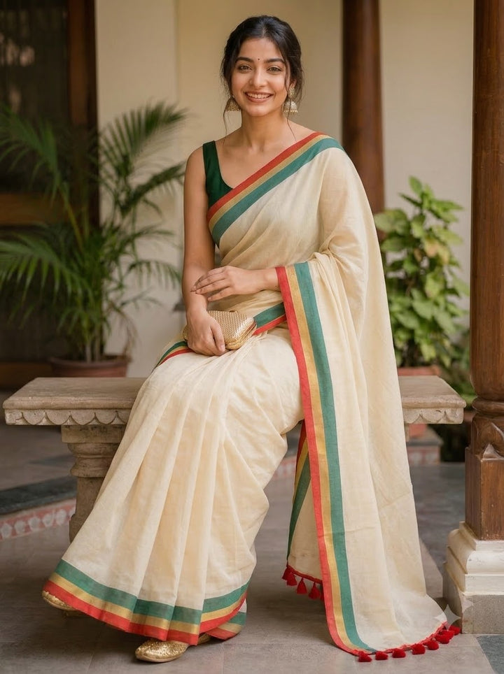 Roddur Kotha Mul Cotton Saree