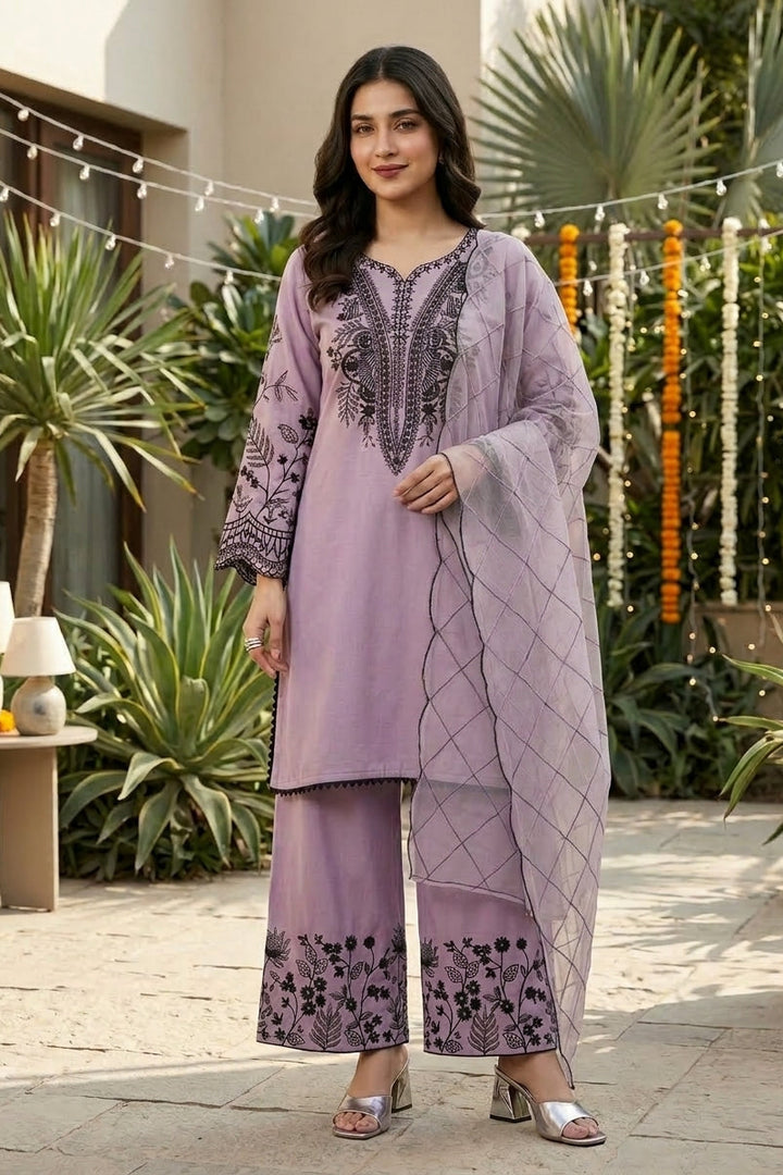 The Pastel Edit Partywear Kurti Set