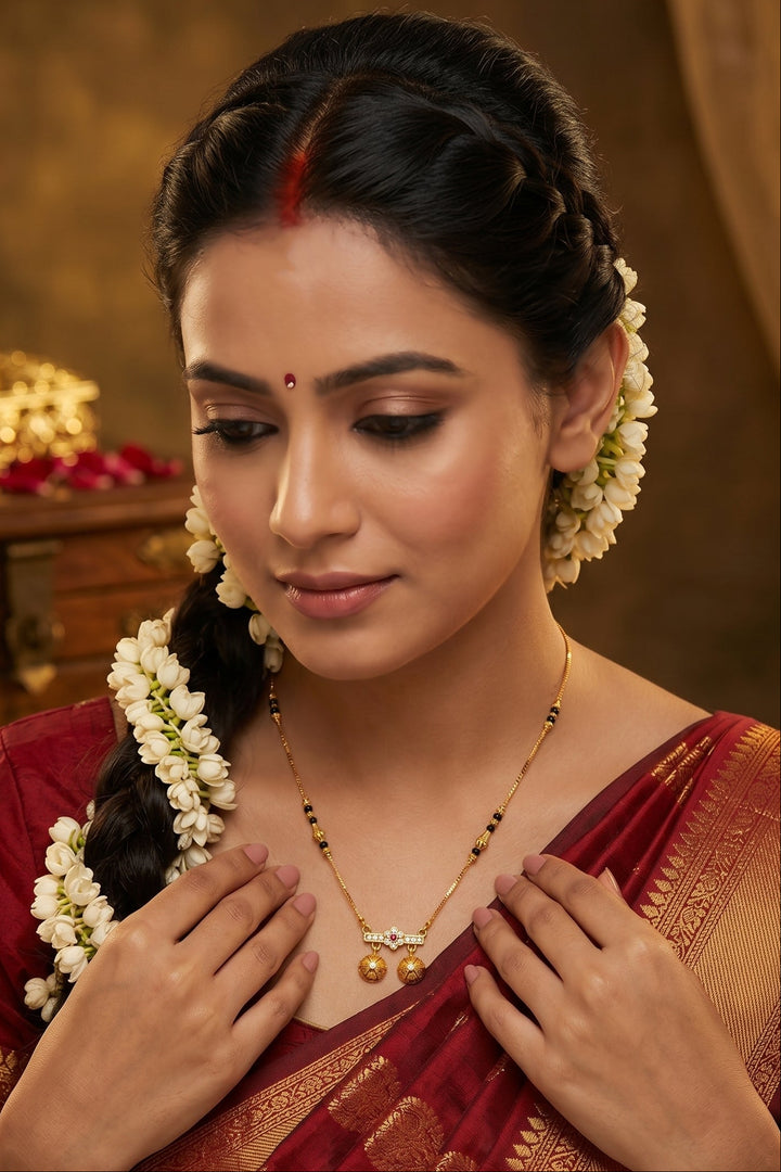 Married Women-Gold Plated Mangal sutra(Combo-1)