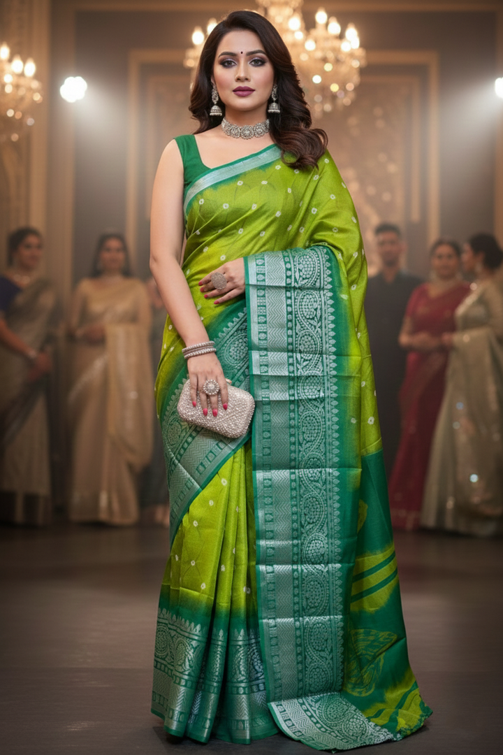 Brasso Elegance- Brasso Weaving Saree