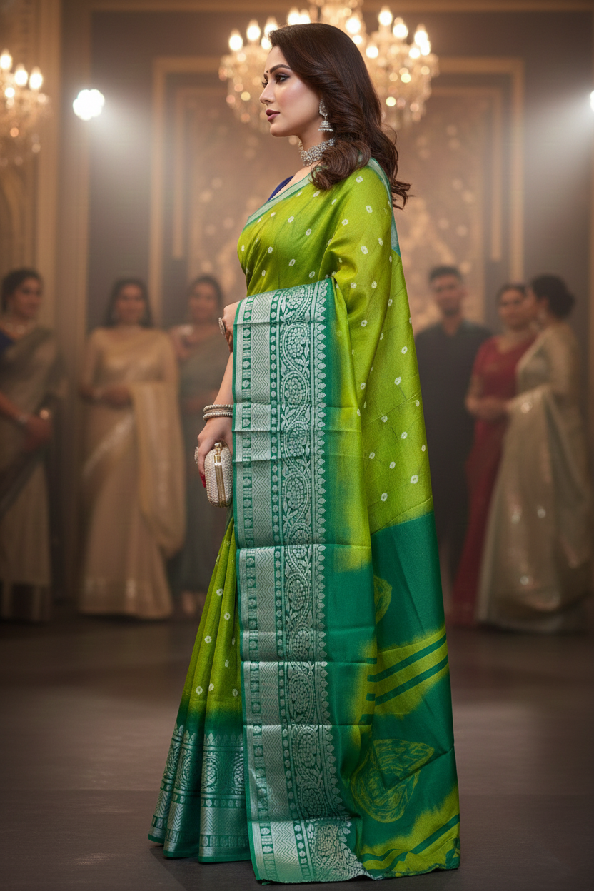 Brasso Elegance- Brasso Weaving Saree