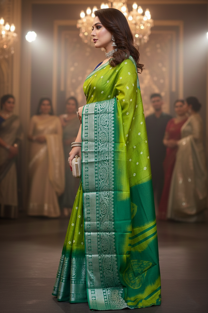 Brasso Elegance- Brasso Weaving Saree