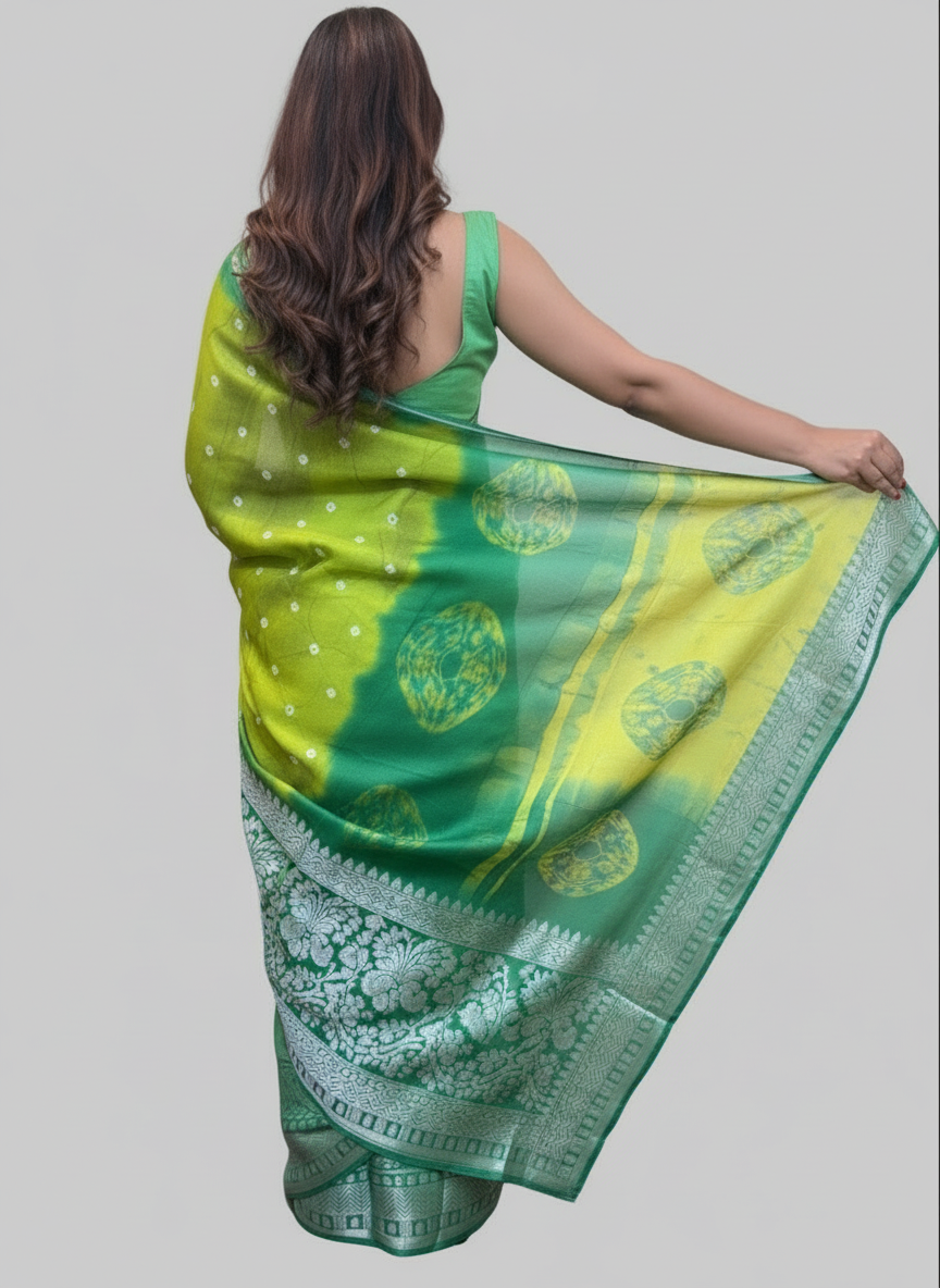 Brasso Elegance- Brasso Weaving Saree