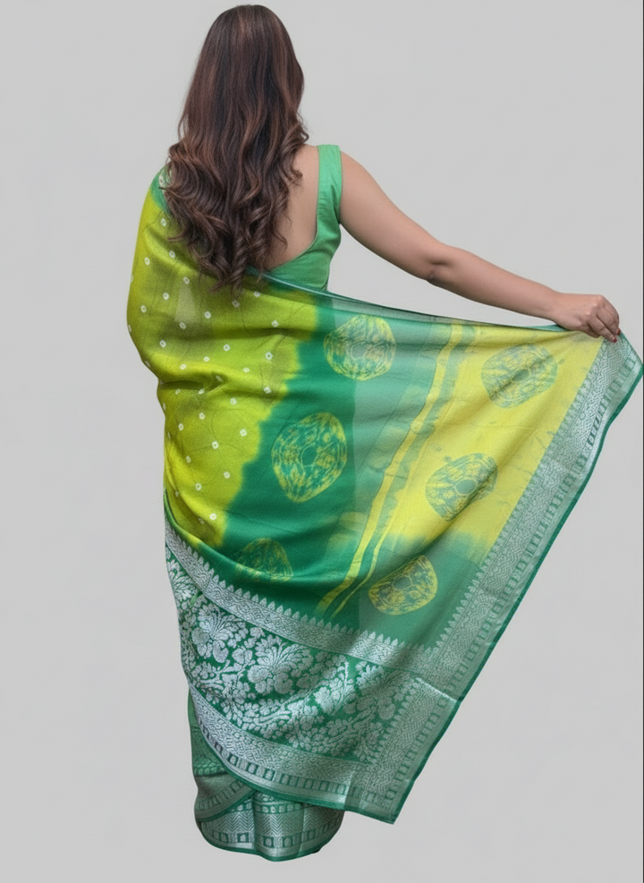 Brasso Elegance- Brasso Weaving Saree
