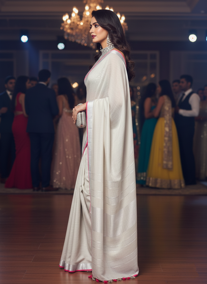 Famous Cotton Linen Saree