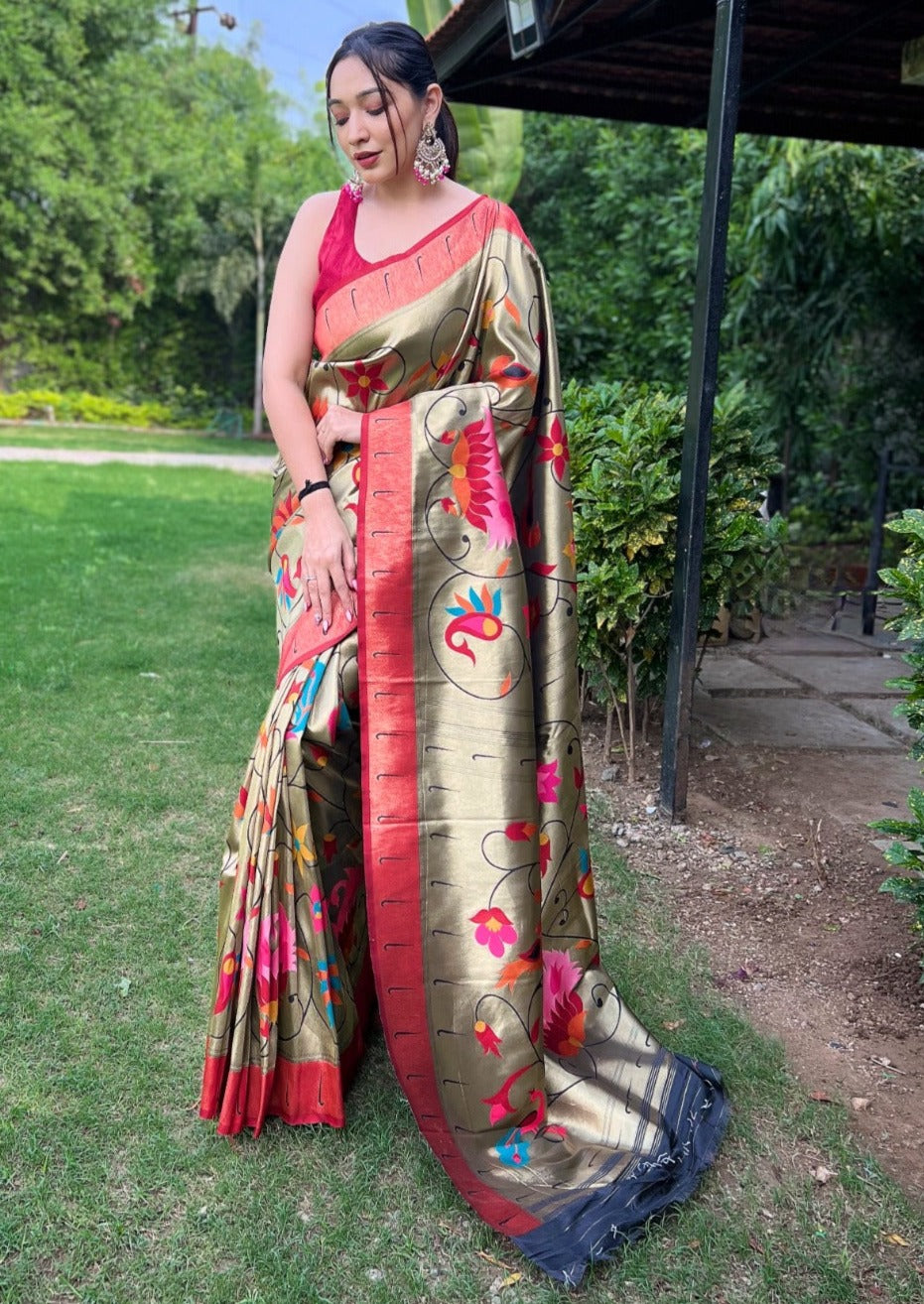 Pushkar - A Luxurious Paithani Saree