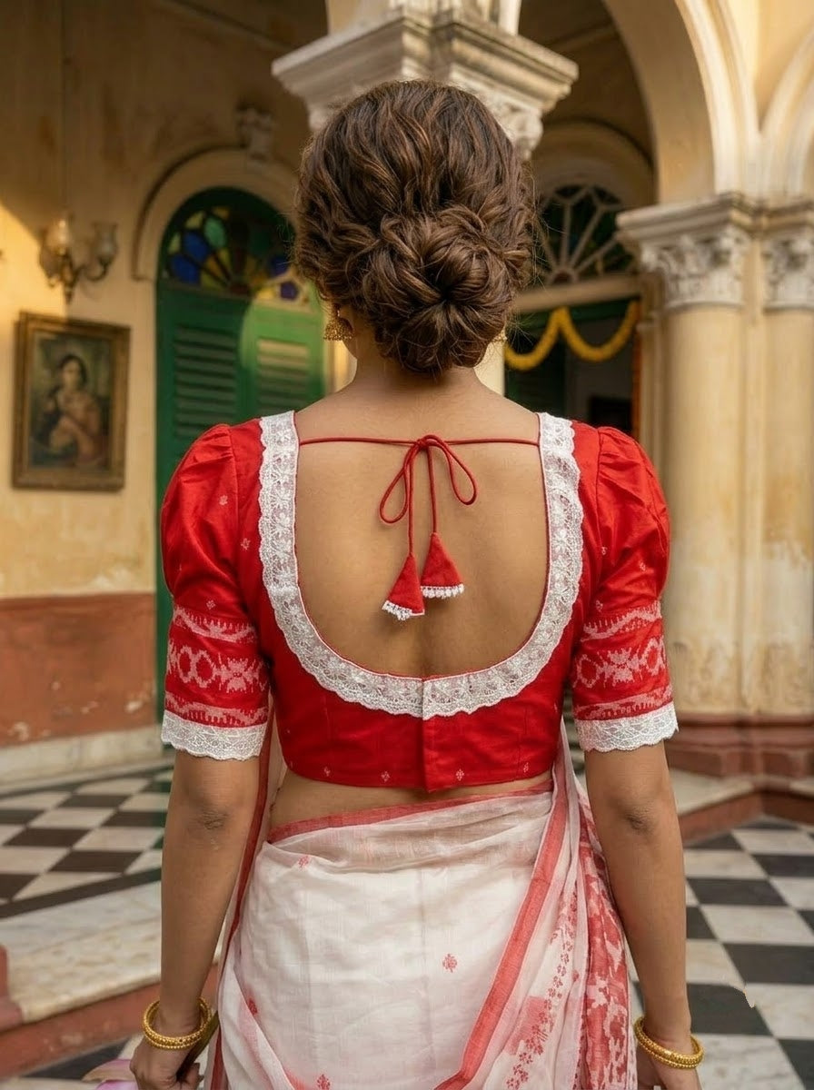 The Tune of Aagomoni Designer Blouse