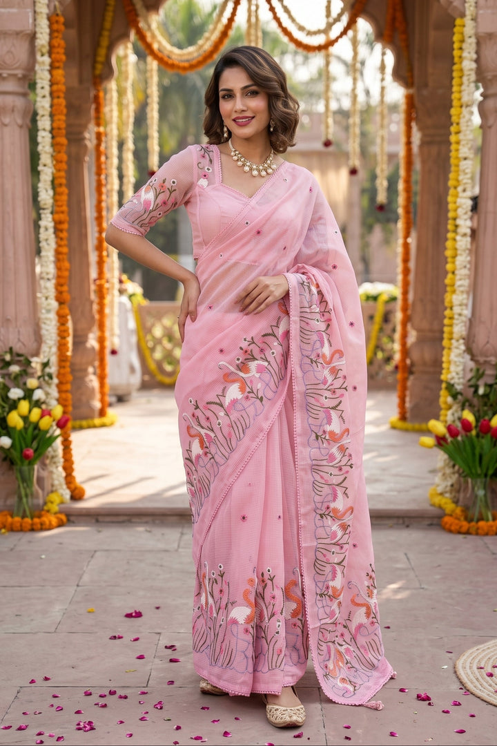 Attraction Of Colors Kota Doriya Saree
