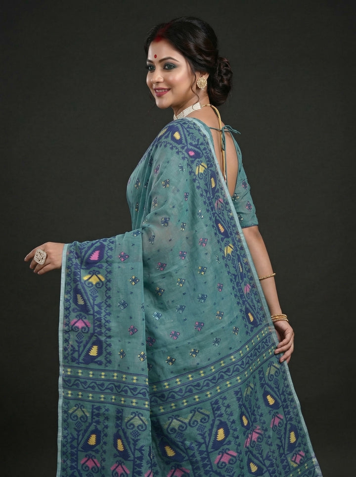 Sudarshana Dhakai Jamdani Saree