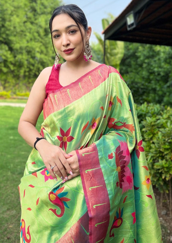 Pushkar - A Luxurious Paithani Saree