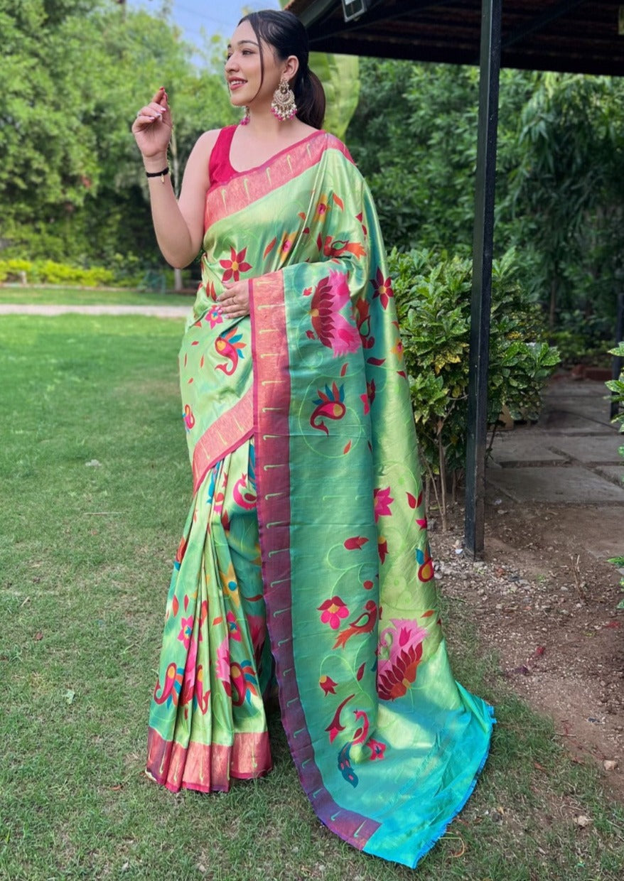 Pushkar - A Luxurious Paithani Saree