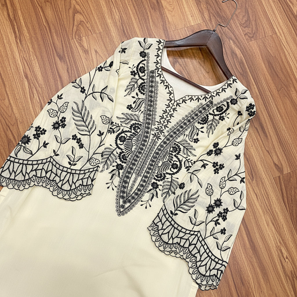 The Pastel Edit Partywear Kurti Set