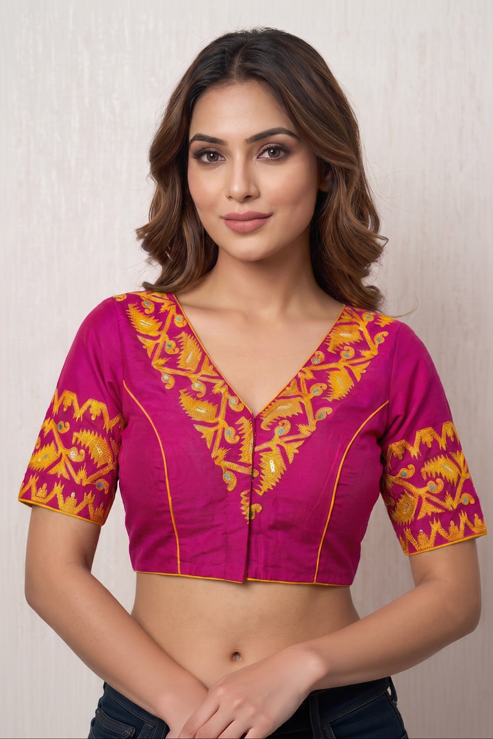 Sense Of Jamdani (Designer Blouse)