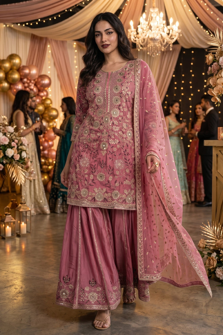 Endless Spring Designer Sharara Set