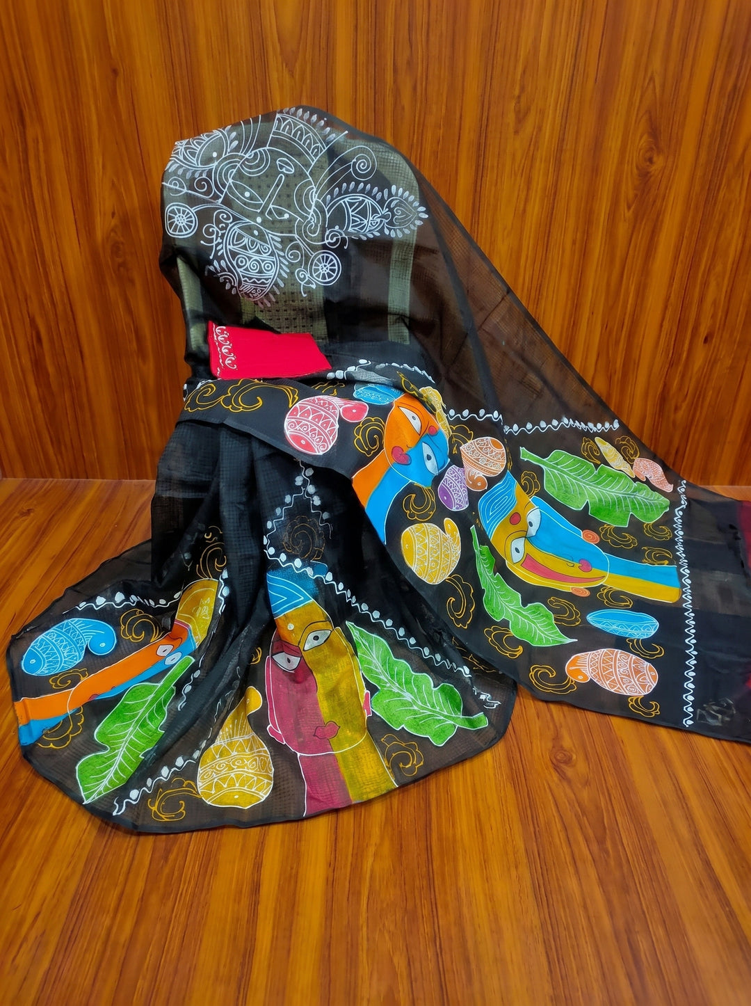 Transformation Hand Painted Kota Saree