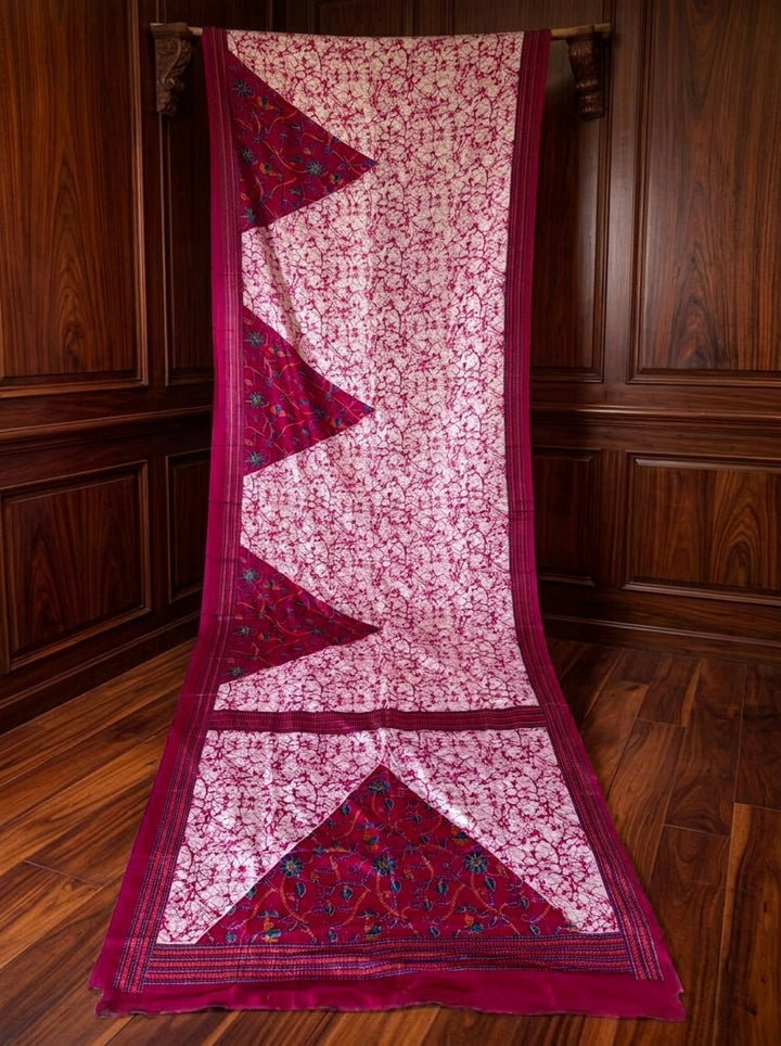 Trikon Ranga Fancy Silk Saree