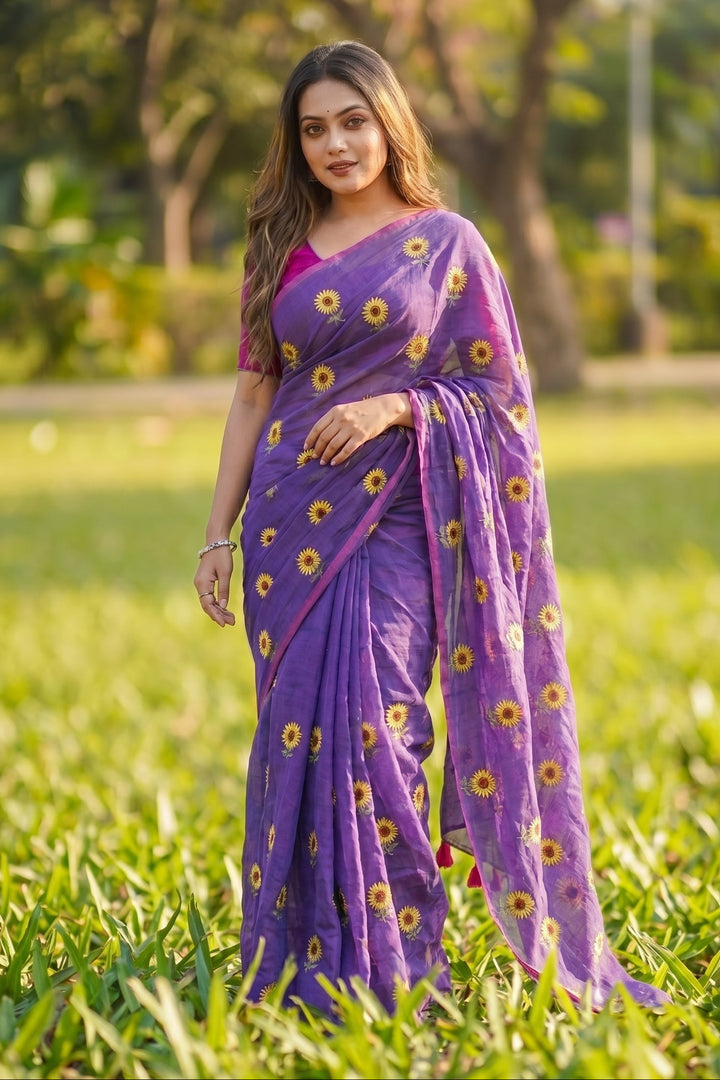 Roudrasmita Mul Cotton Saree