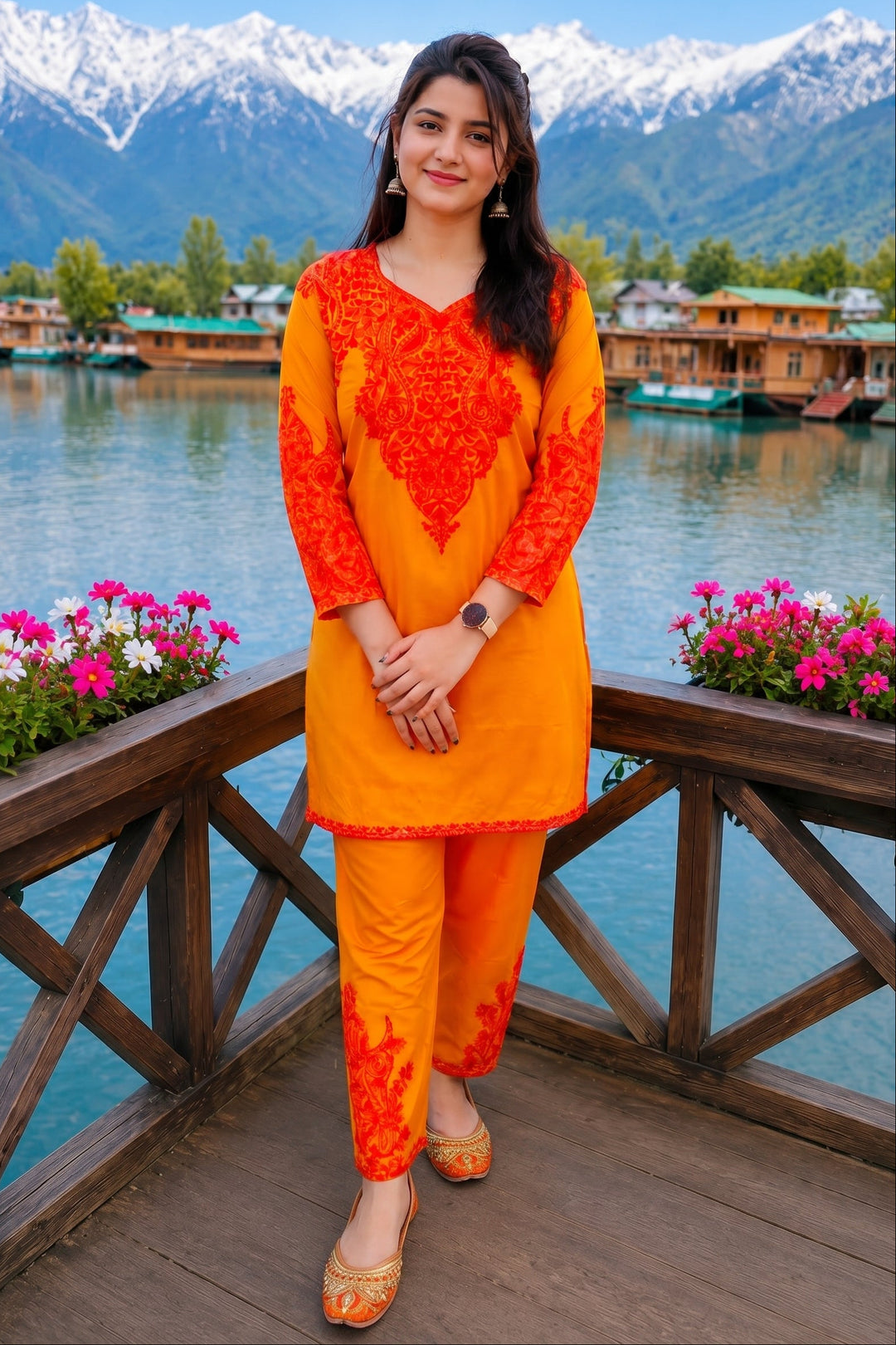 Magic of Kashmir - Special Kurti With Pant