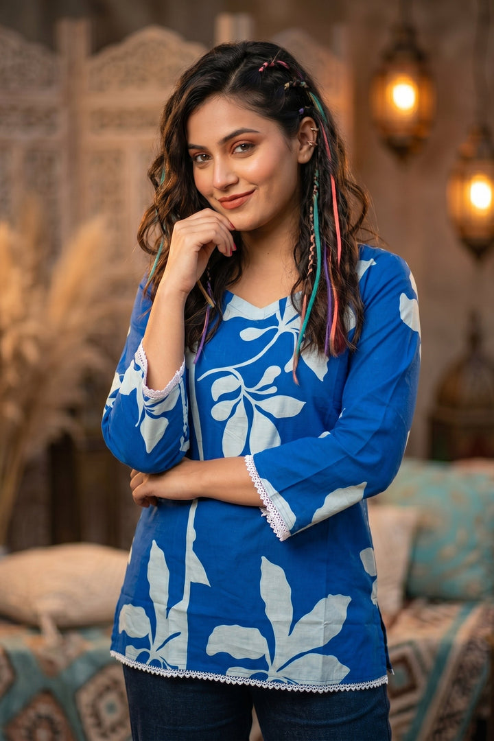 Happiness Bubble-Pure Cotton Kurti