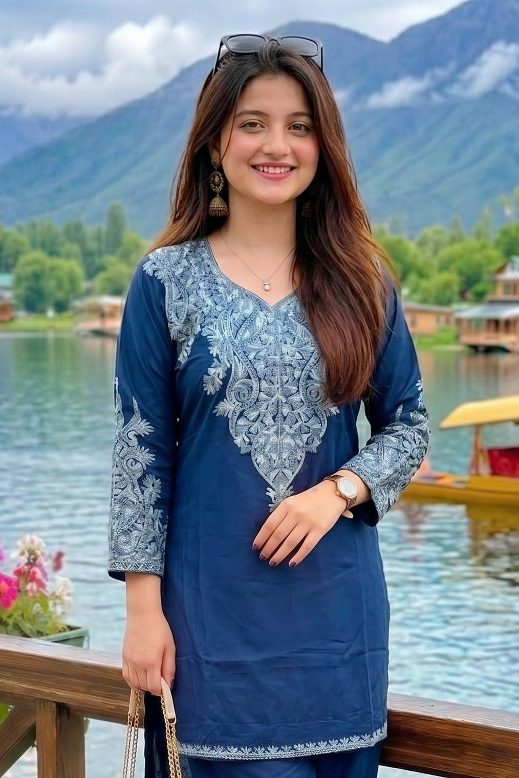 Magic of Kashmir - Special Kurti With Pant