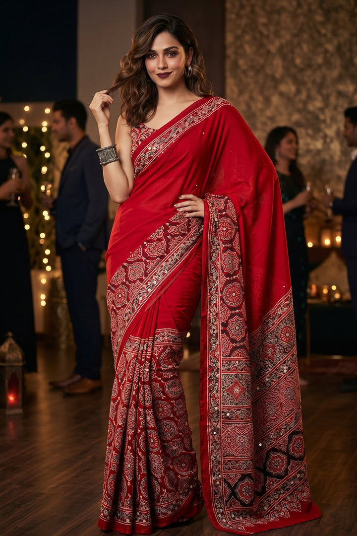 Styled in Tradition Crepe Silk Saree