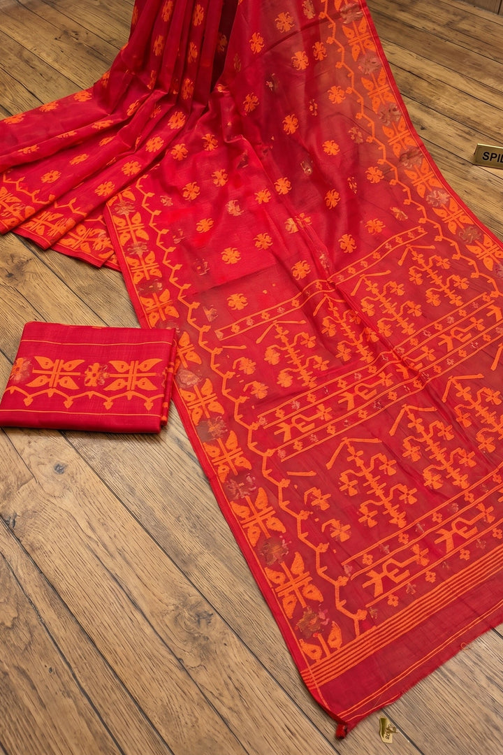 Kanaklata  Jamdani  Saree