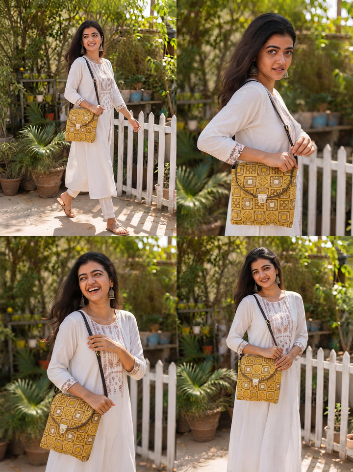 Life Feels Lighter-  Sling Bag
