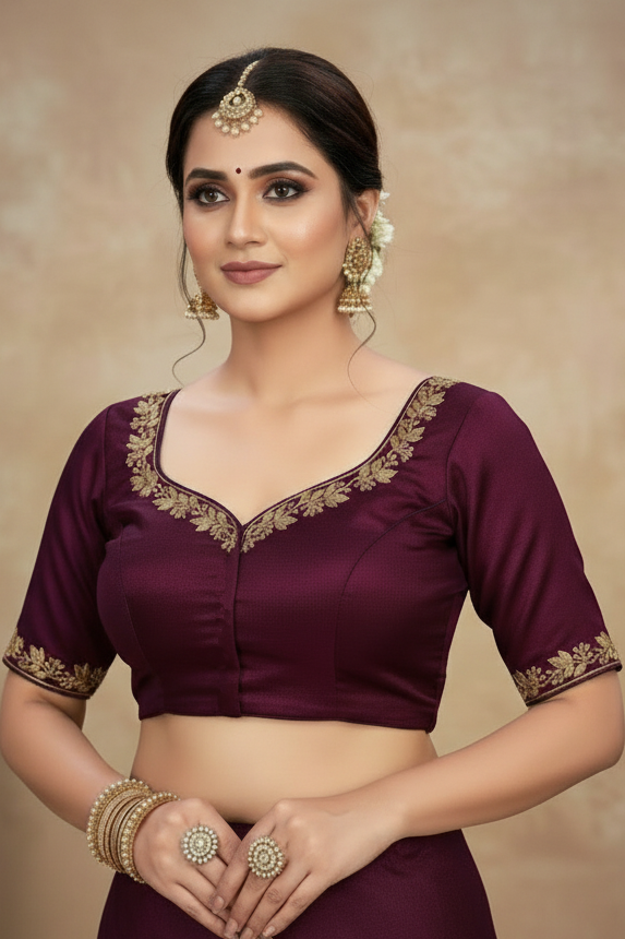 Style That Pops- Designer Blouse